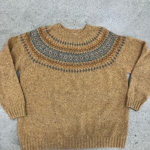 Cozy Knit Sweater - bulky knit 100% wool